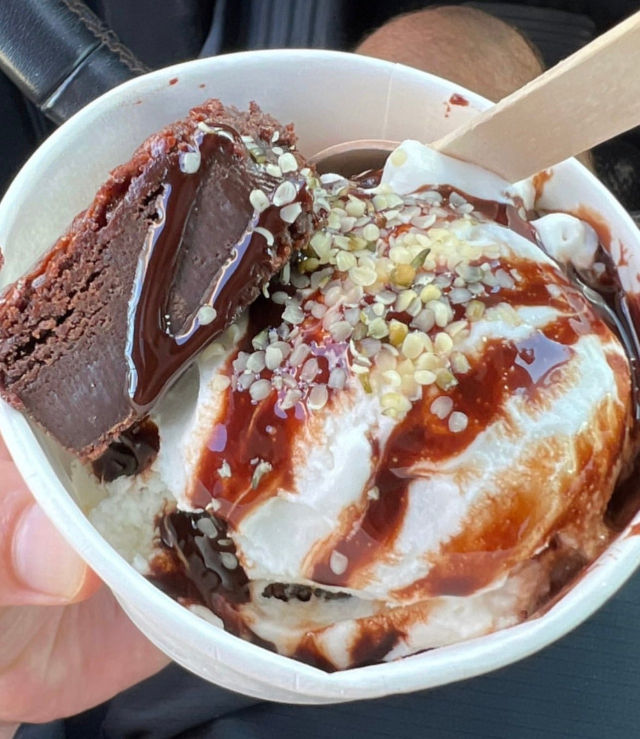 Brownie a la mode(PB)
